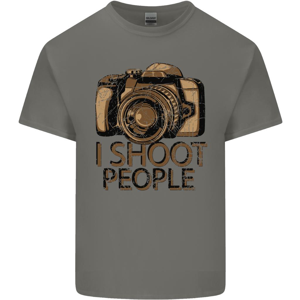 Photography I Shoot People Photographer Unisexs Light Cotton TShirt