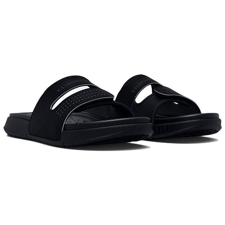 Under Armour Ansa Studio Slide 'Black Jet Grey' Women's 3025045-001