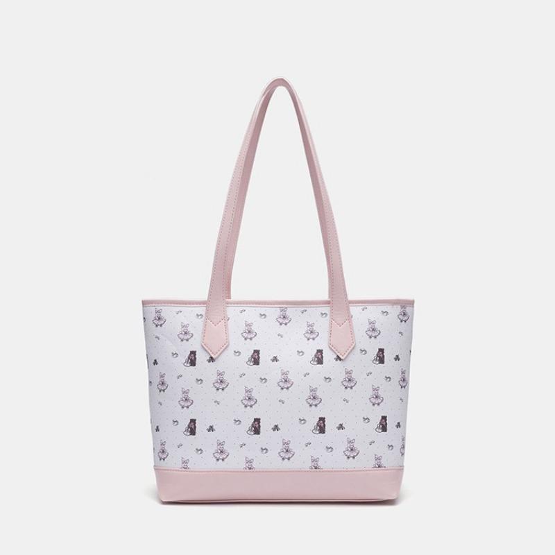 New Niche Girl Bag Tote Bag Large Capacity Cute Handbag Student Class Commuting Shoulder Bag