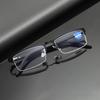 Classic Half Frame Reading Glasses Men Women Fashion Rectangle Presbyopic Eyeglasses Business Hyperopia Anti Blue Light Glasses