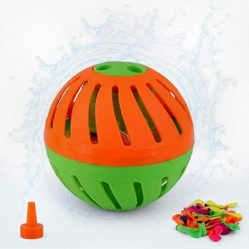Splash Ball Timer Bomb with 50 Water Balloons, Outdoor Prank Toy for Kids and Adults, Fun Party Supplies and Summer Water Game Accessories