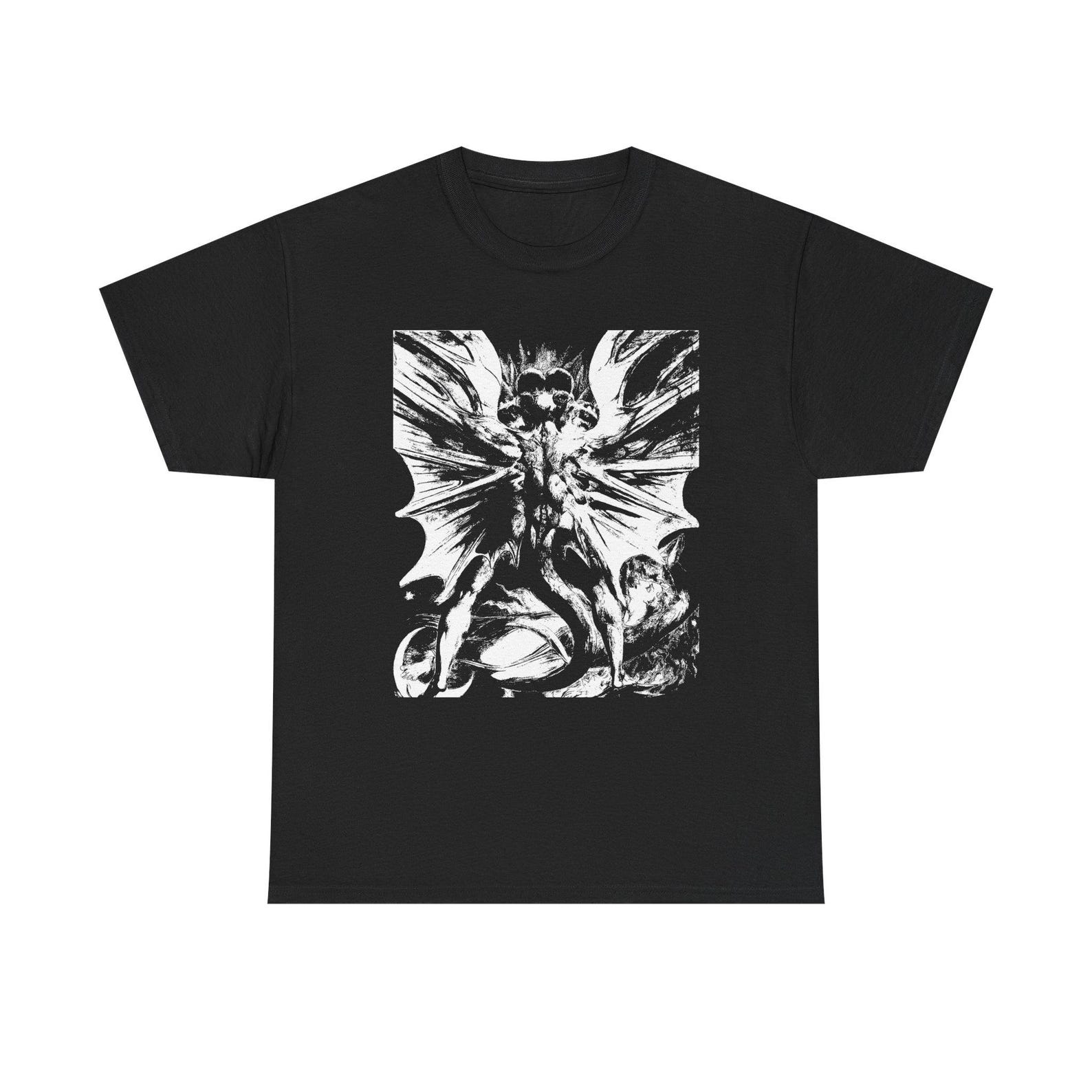 The Great Red Dragon William Blake Shirt, Vintage Gothic Art Tee, Biblical Art T-Shirt, Dark Romantic ArT-Shirt, Graphic Tee 2XL