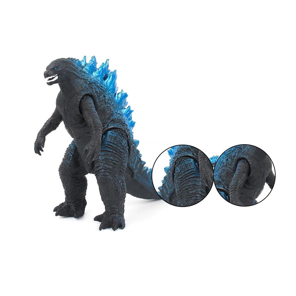 Figura Godzilla Rei dos Monstros Brinquedos Modelo Godzilla Figma Cola Macia Articulações Móveis Figuras de Ação Brinquedos para Crianças Presentes