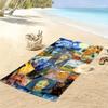 Van Gogh Painting Print Beach Towel, Large Soft Quick Dry Towel for Beach Camping Swimming