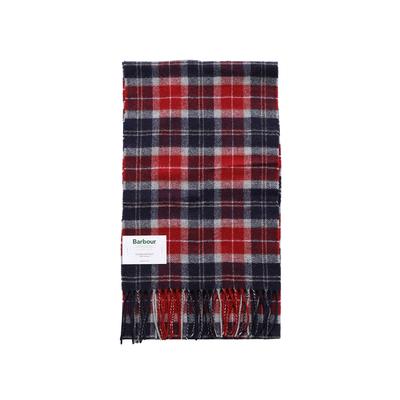 Barbour Usc0001 Re75 Tartan Check Fringe Muffler