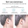 Heavy Bass Single Side Earphone In Ear Single Headphones 3.5mm Spring Earphones  Tablet PC