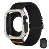 Case+Nylon Strap For Apple Watch S11 S10 42 46mm 9 8 7 6 5 4 SE3 PC+TPU Protective For Iwatch Ultra 3 49mm 45mm 41 44 40mm 38mm