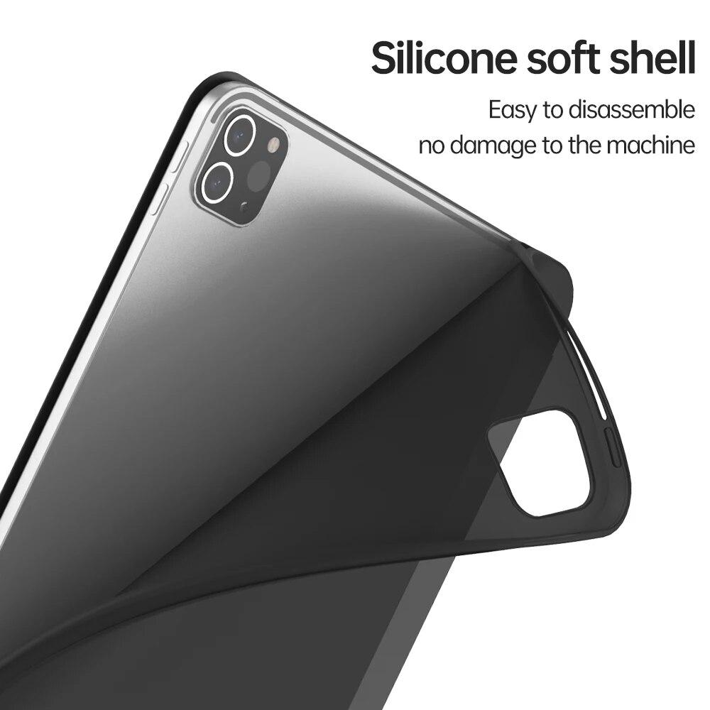 Pentru iPad Pro 2021 11 12.9 inch Husă Cu suport magnetic Husă tabletă pentru iPad Pro 11 12 9 Husă 2021 2020