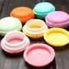 SHOP-STORY - Pack of 6 Macaron-Shaped Pill Boxes for Storing Small Jewelry SD Card SIM Cards Pills Etc