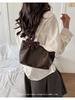 2026 Spring/Summer Women's Woven Bucket Bag: Versatile Large Capacity Shoulder & Crossbody Style