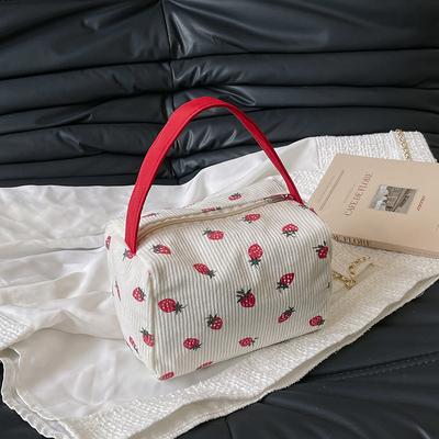 Frische Make-up-Tasche Großvolumige Aufbewahrung Tragbare Reise-Toilettentasche