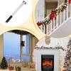 Christmas Garland Straps 20-Pieces Adjustable Wreath Holder Straps Christmas Garland Wreath Ties For Stairs Railings Fences