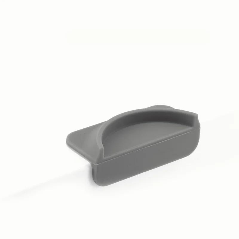

Coffee Tamper Mat Silicone Espresso Tampering Corner Mat Non-slip Coffee Press Pad For 51/53/58mm Portafilters Barista Tools сірий колір