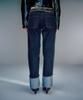 Beikeonteuakaibeu Heidi Long Length Turn-Up Denim (2Color)