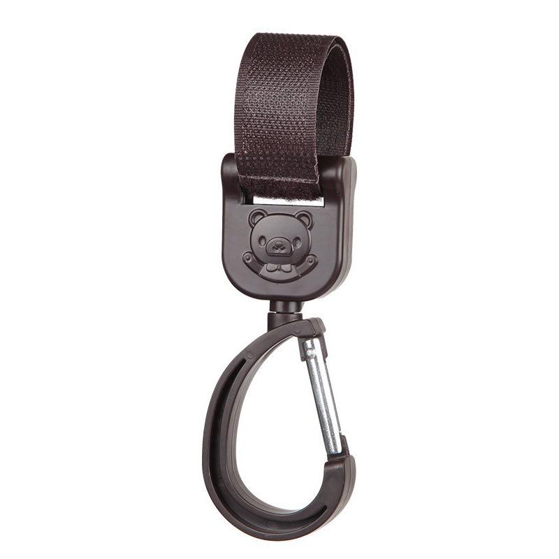 Baby Safety Stroller Umbrella Car Nylon Strap 2 Hook Combination Hooks For Infant Pushchair Double Ring Buckle Hooks Set Of 1 2 Or 4 Hooks