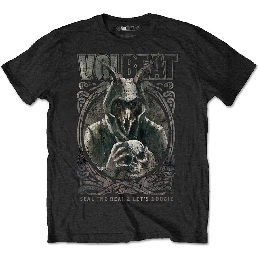 Volbeat - Goat With Skull - Black T-shirt Unisex T-Shirt S