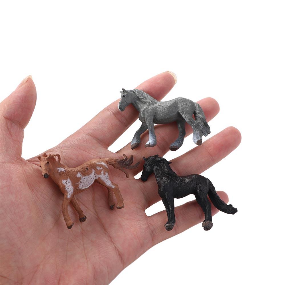 Morgan Stallion Arabian for Kids Desktop Ornaments Educational  Toys Animal Models Horse  Miniature