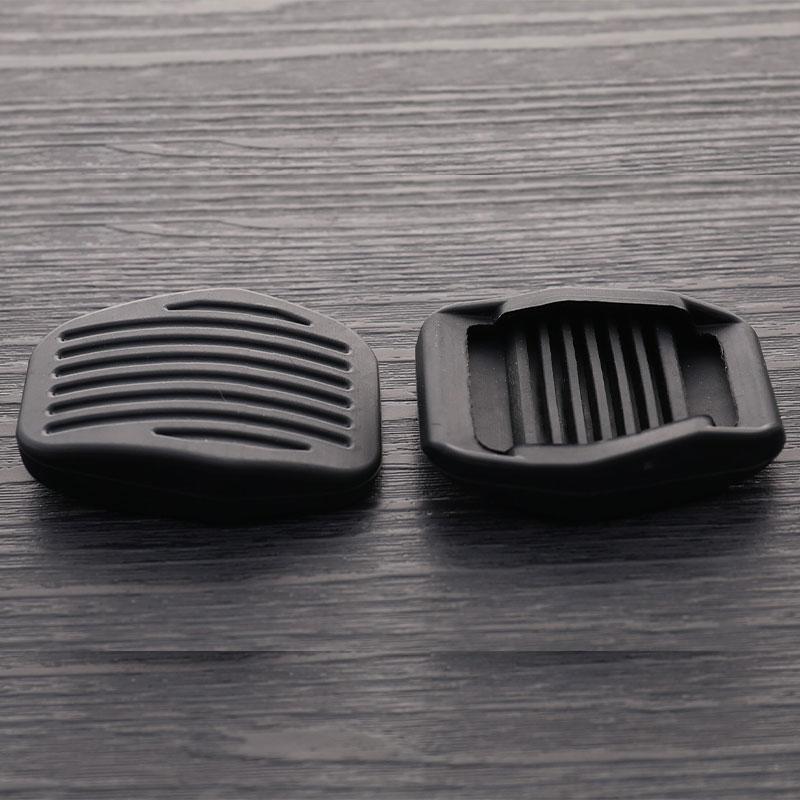 2Pcs Car Brake Clutch Pedal Rubber Pad Cover Car-Styling Accessories Mk2 Cmax