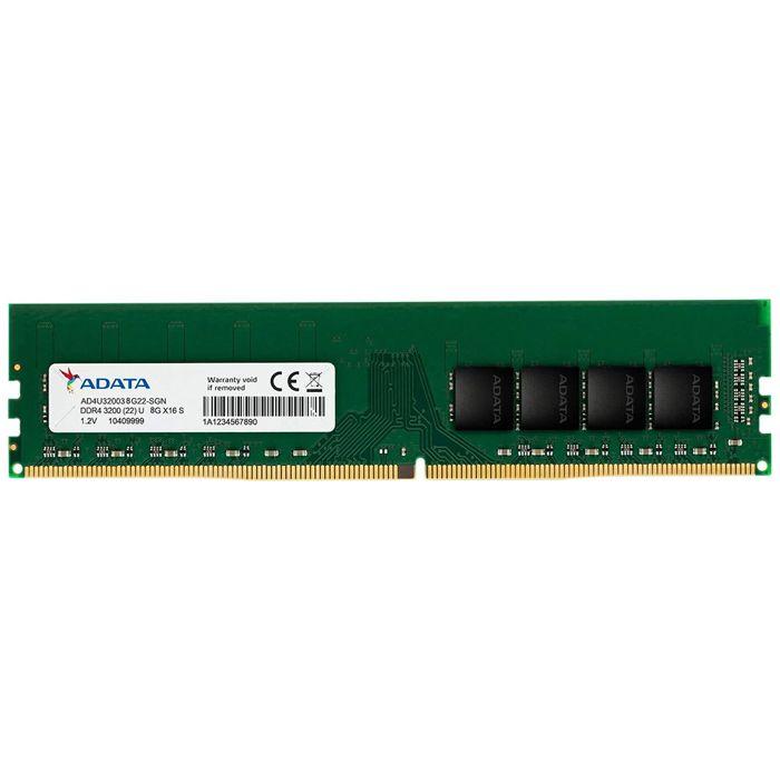 DDR4 Bellek Modülü - ADATA - 8 GB - 3200 MHz - Gecikme 22 - 1,2 V