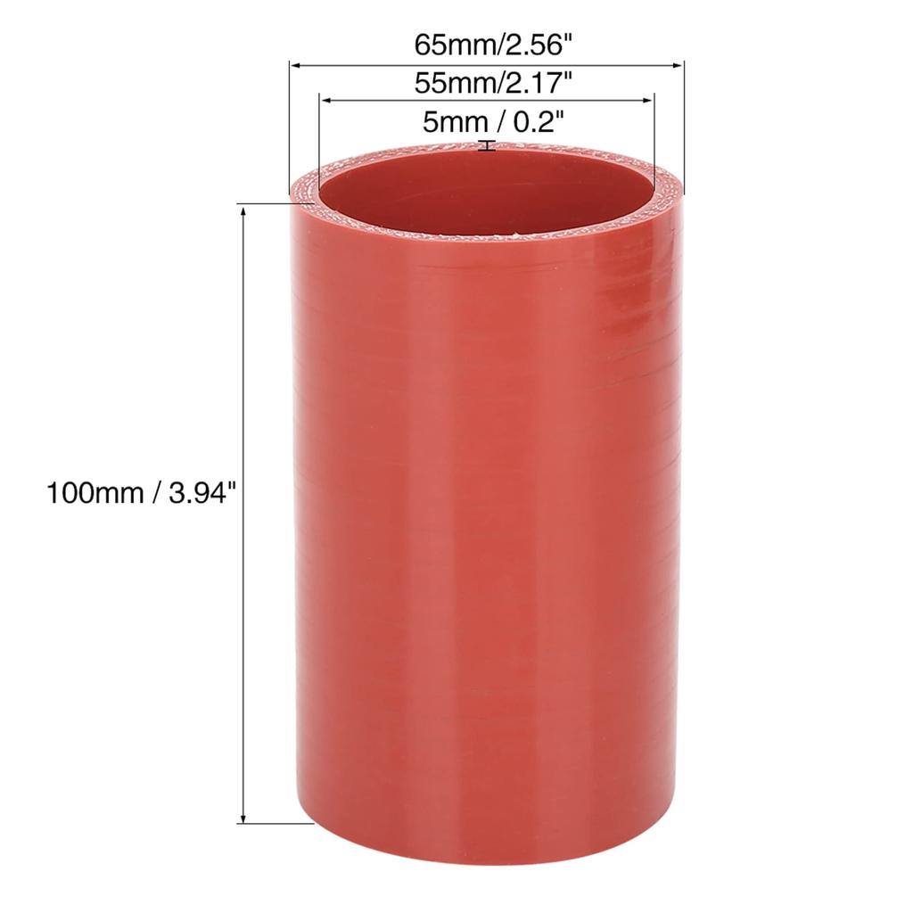 uxcell Silikonová hadice, Silikonová hadice k intercooleru, Různý průměr, Silikonová trubka, Hadice k chladiči, Vnitřní průměr