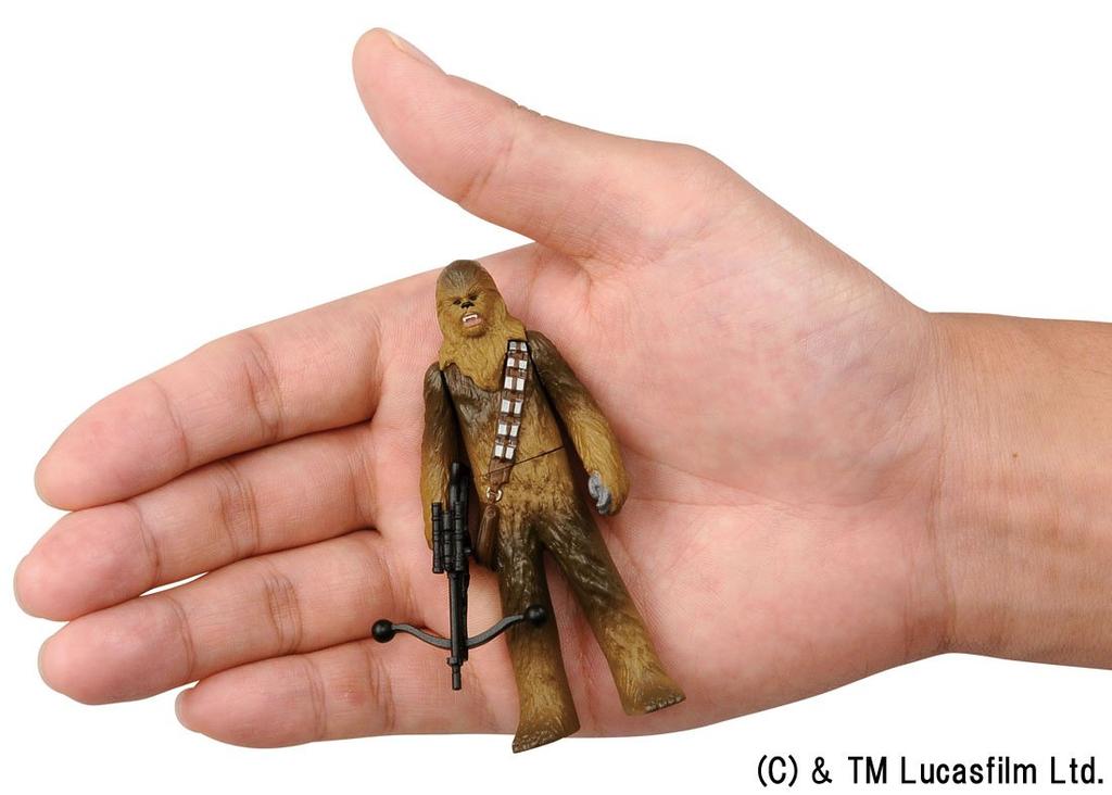 Metacolle Star Wars Chewbacca Painted Movable Figure #15 Die-cast