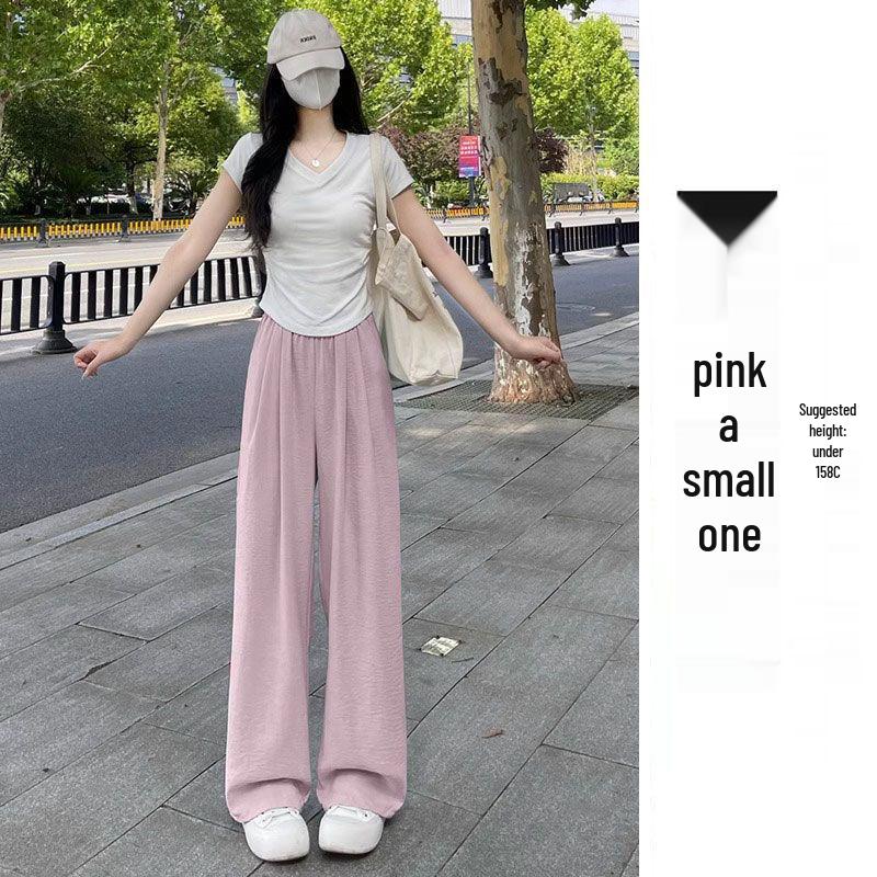 2025 Damen High Waist Locker Yamamoto Milchpuff Weitbein Sporthose