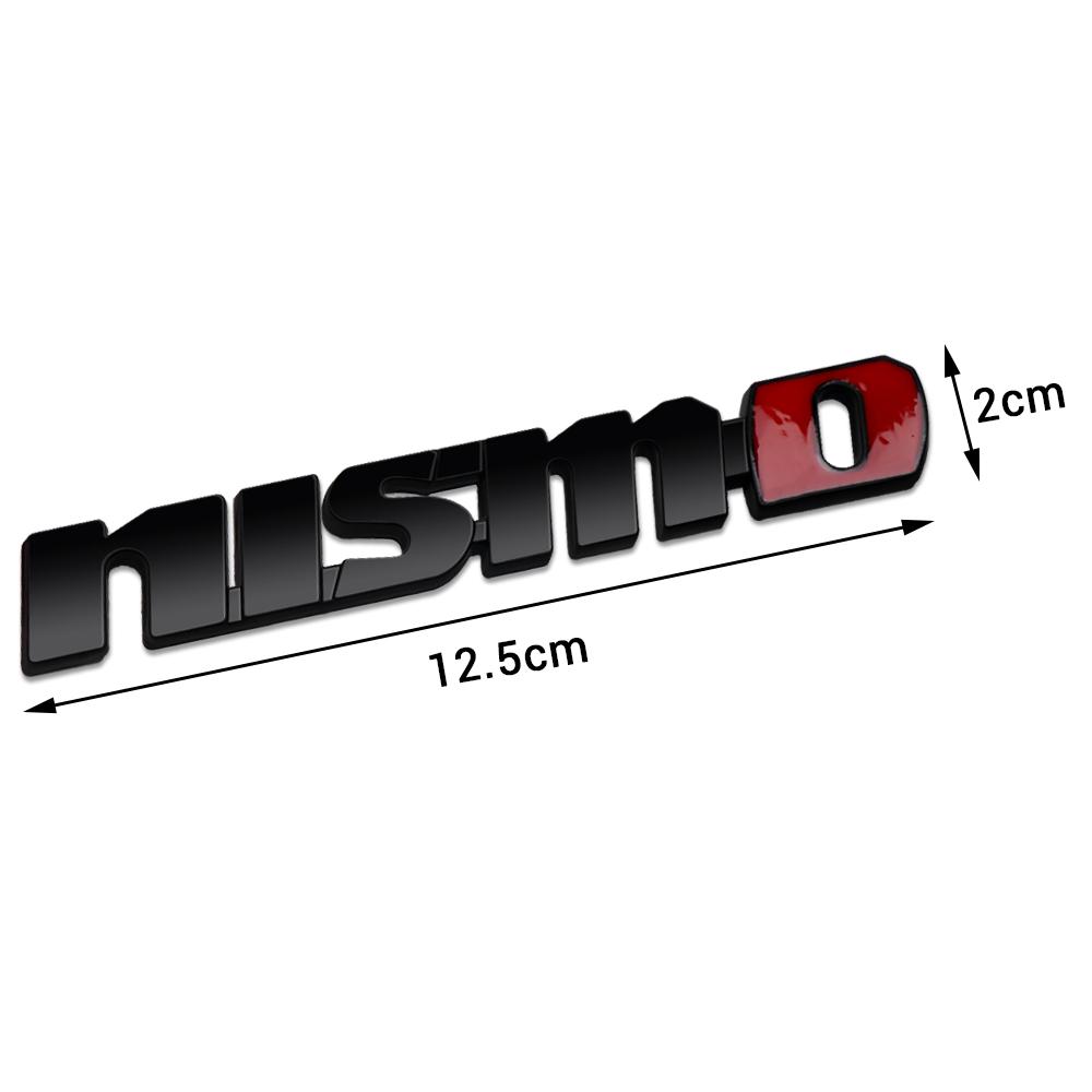 Multifunktionale Auto Frontgrill Nismo Emblem Aufkleber Exterieur Zubehör für Nissan Tiida Teana Juke Note Versa Almera X-Trail