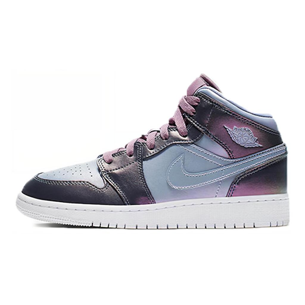 New Jordan 1 Mid Monsoon Blue GS AV5174-400