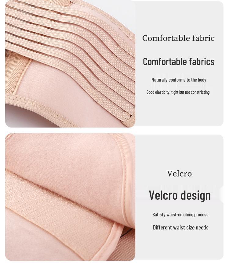 Ultra-Thin Postpartum Abdominal Binder & Waist Trainer for Vaginal/Cesarean Recovery