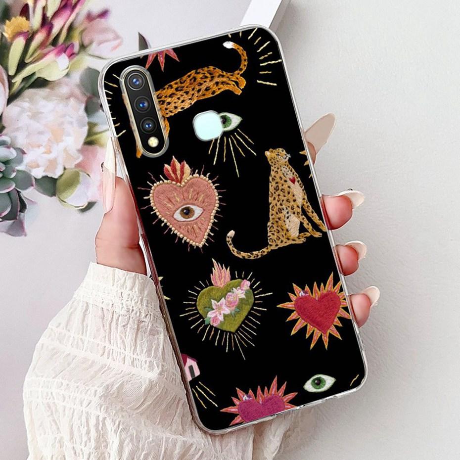 New Design Phone Case For Vivo 1915 Y19 Y5s Clear TPU Slim Back Cover For Vivo Y19 Y5s 1915 Soft Silicone Cases