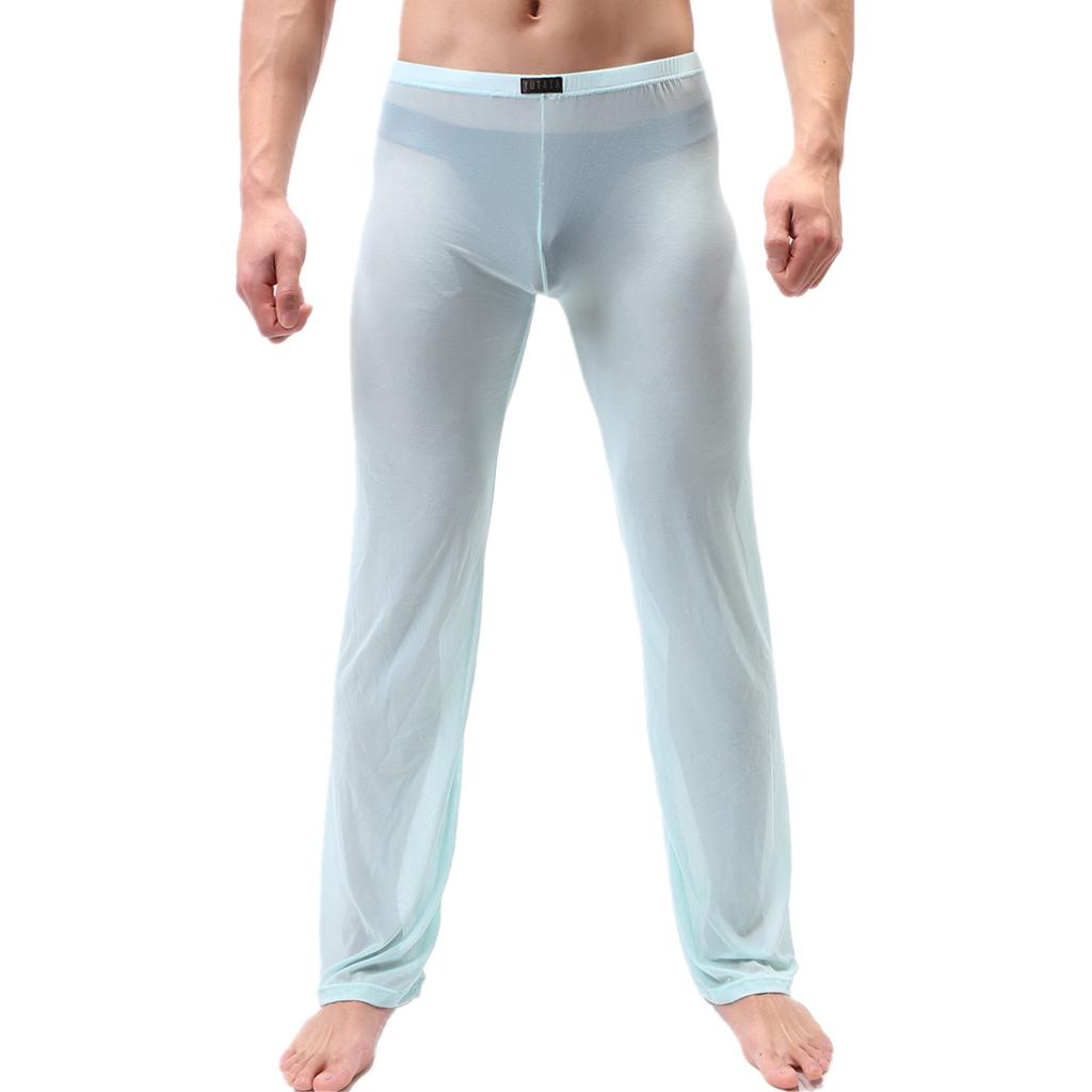 Buy Men Mesh Pajama Bottoms Ultra-thin 