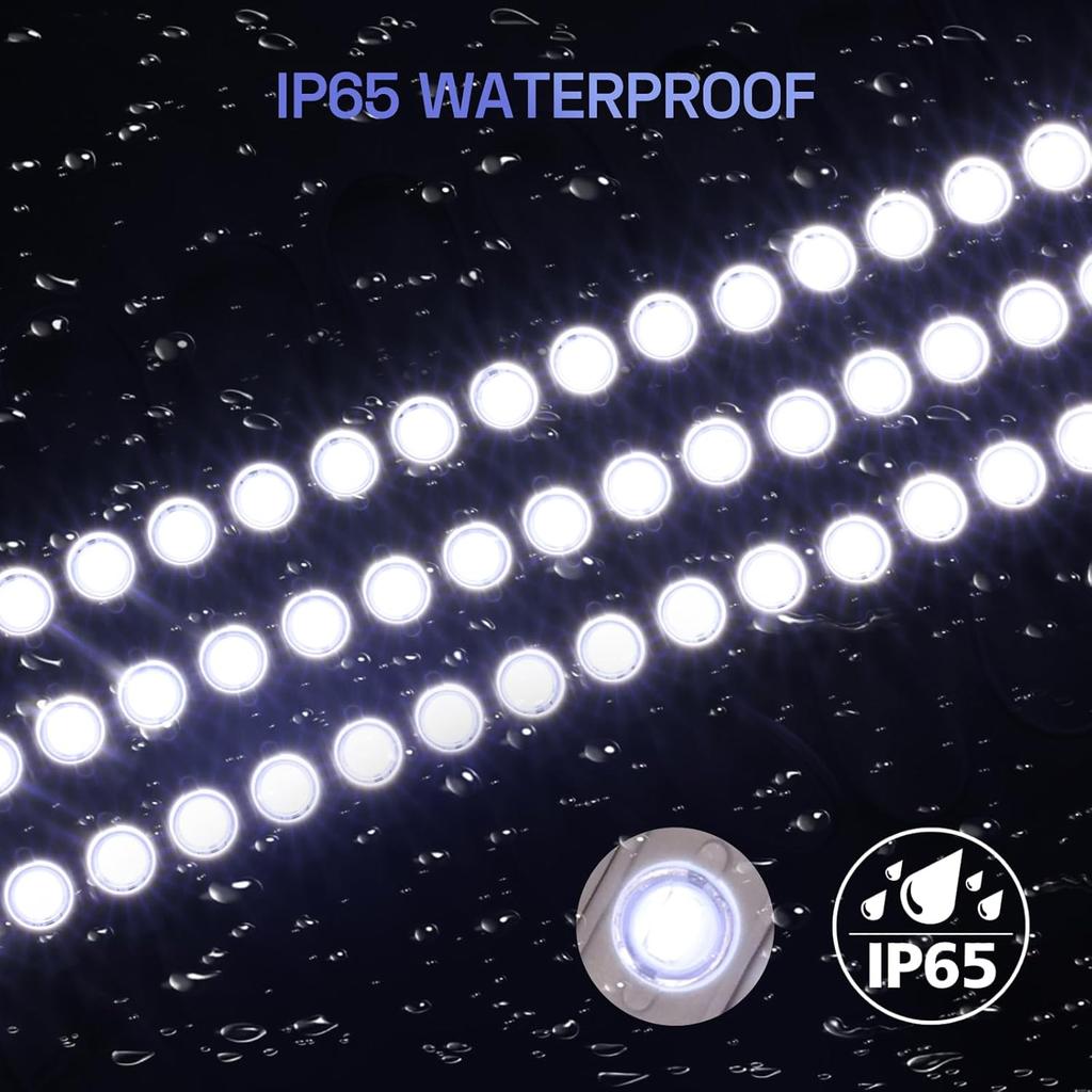 120 LED 12V Car Lights Interior, LED Light Strip Van Interior Lights Kits LED Module Lights, Super Bright Ceiling Lamp For Car Atuo Truck Cargo