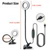 Bright USB Powered Flexible Clip-On Lamp, Standing Lighting, Kids Desk, Reading LED Desk Lamps, Work, Office, Laptop, Light