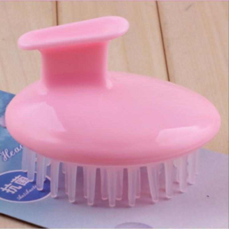 Silicone Shampoo Comb Household Scalp Massage Brushes Dandruff Removal Itching Relieving Hair Brushes Salon Hairdressing Tools
