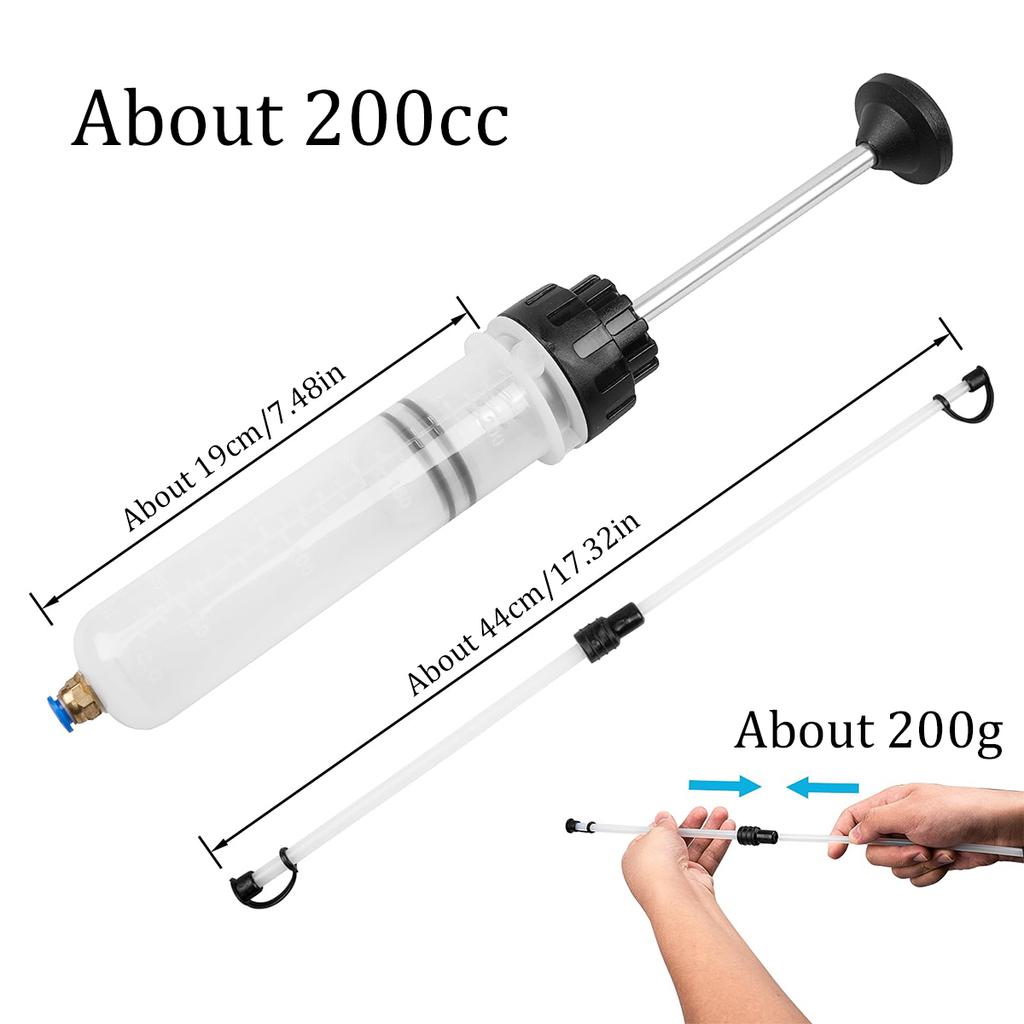 Oil Funnel Kit Transmission Filling Tool Car Accessory Goods Accessories Tools Supplies Grease Injector Gadgets Things the Auto