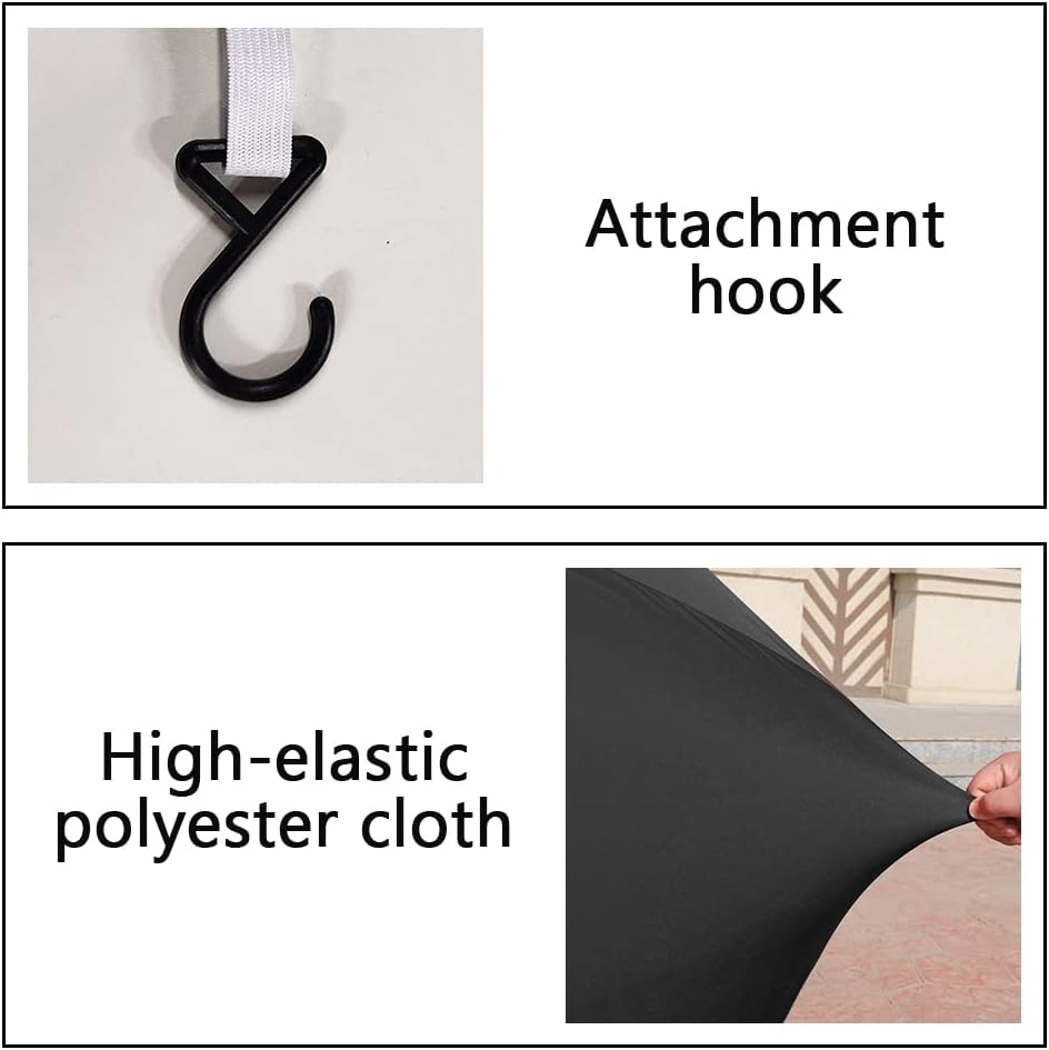 

Universal Indoor Motorcycle Covers UV Protector Cover Bike Motor Scooter Dustproof Cover Elastic Fabric M-4XL for Motor & Bikes L for 181-200cm