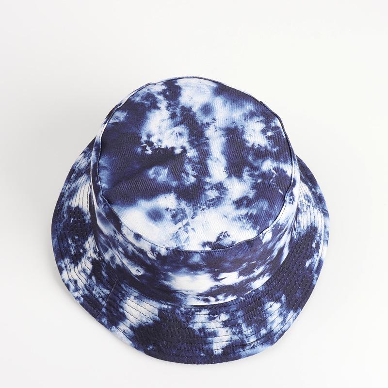 Gorro de pescador con efecto tie dye en color rosa vibrante: gorro de pescador reversible, liviano y protector solar para mujer: regalo perfecto para el Año Nuevo chino y el día de San Valentín