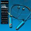 Neckband Semi-in-ear Wireless Bluetooth Earphones with LED Display, Long Standby, Compatible with Android and Apple for Sports and Running