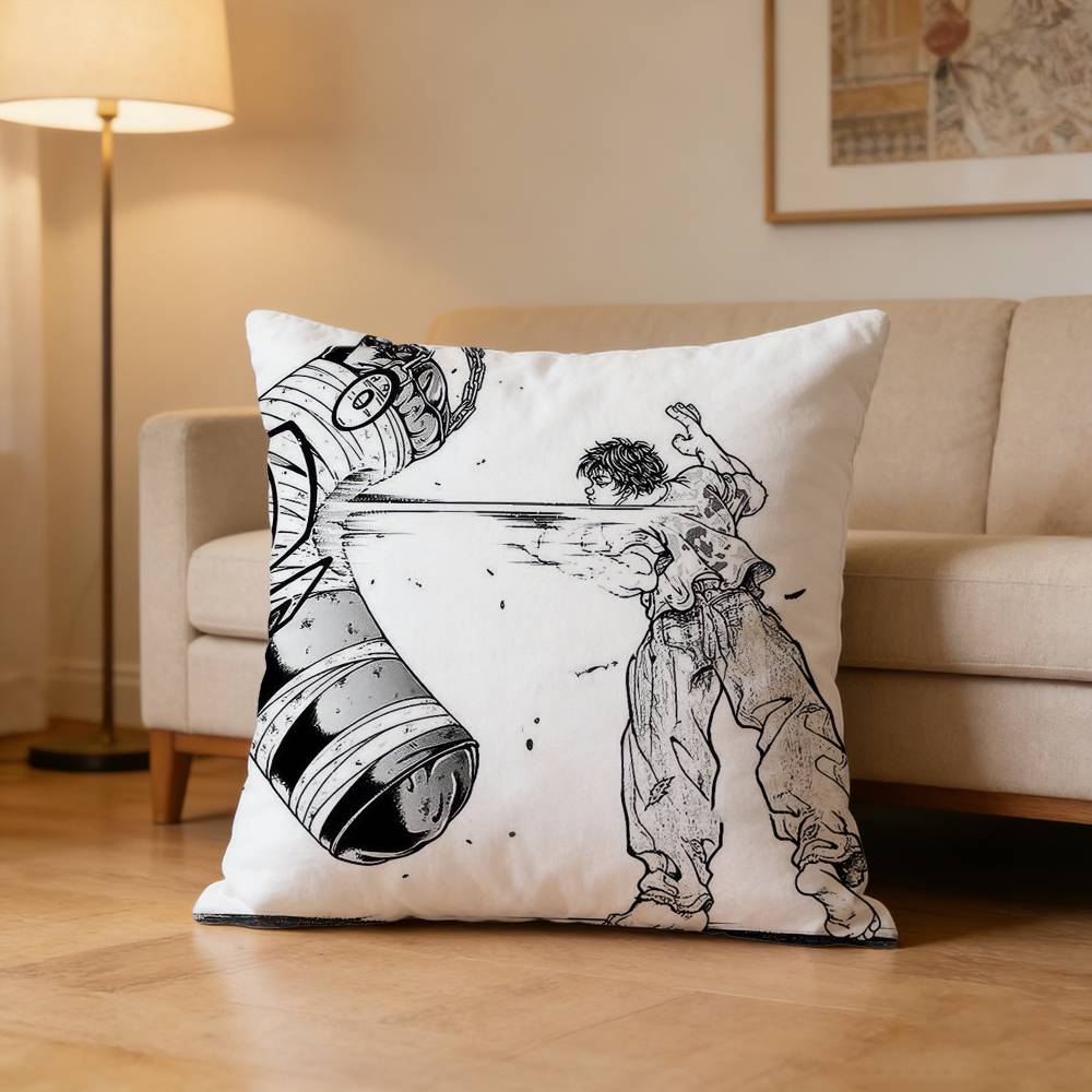 Bbaki dou Pillow Case Cushion Cover Throw Pillow Case For Car Sofa