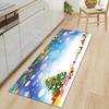 Christmas Kitchen Sand Carpet Doormat Long Floor Mat