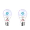 Explux LED Light Bulb, E26 Base, 75W Equivalent, Daylight White, with Motion and Light Sensor, High Brightness Output, Detects Lights Even In