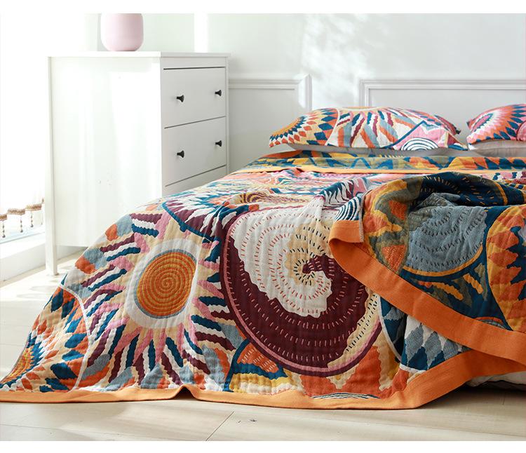Comfortable Gauze Cotton Blanket - Summer Cool Air Conditioning Quilt