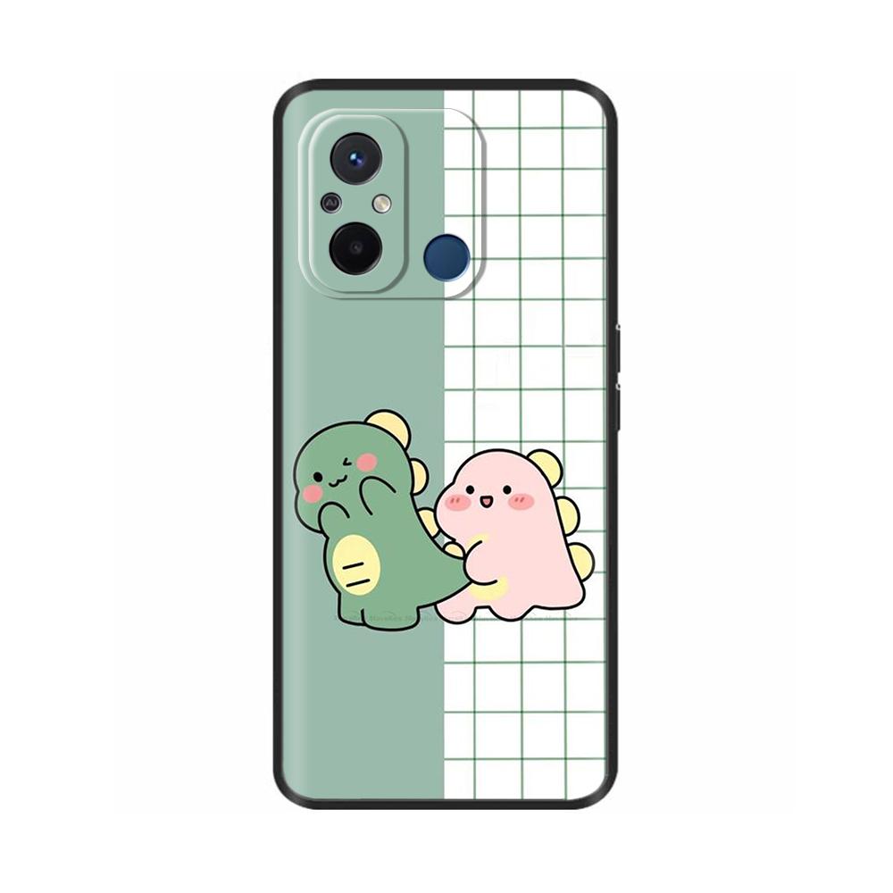 For Redmi 12C Case Redmi12C Cover Soft Smooth Liquid Silicone Cartoon Phone Case For Xiaomi Redmi 12C Cover 12 C Fundas Coque