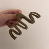 3 Pieces of Advanced Temperament Frosted Shark Clip Fashion Hair Card