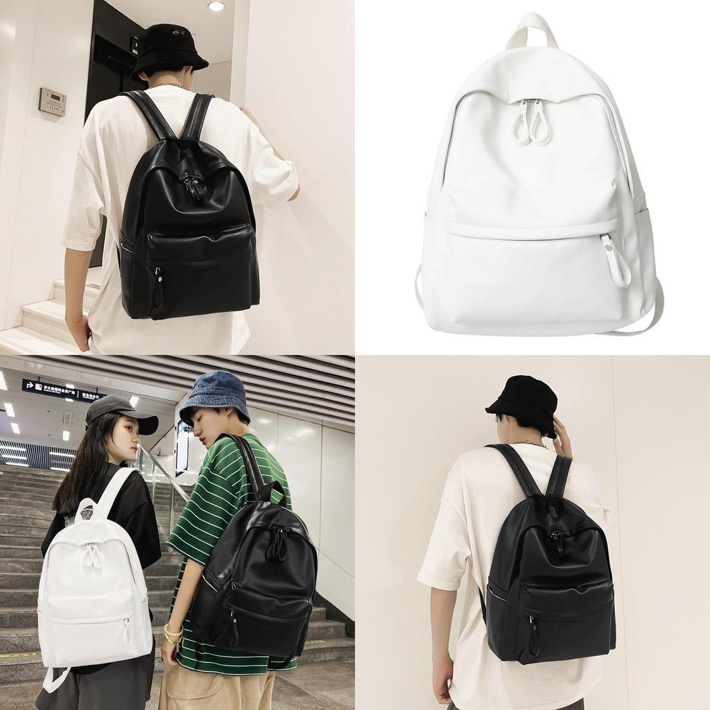Trendy Korean Version School Bag For Girls Ideal For High School And College Students With Spacious Interior And Zipper Closure