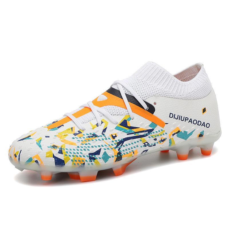 Football Shoes Long Nails Adult Football Shoes Sneakers Lightweight Students Artificial Grass Professional Training Broken Nails New