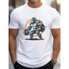 T-shirt da uomo vintage Strength taglia europea