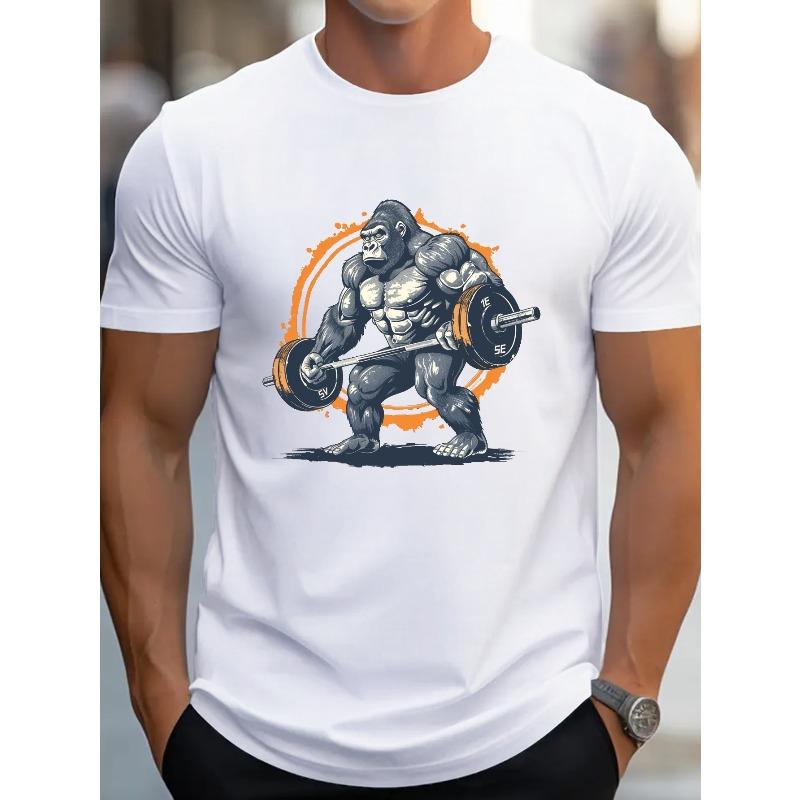 T-shirt da uomo vintage Strength taglia europea