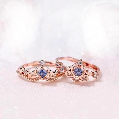 Prinsesse på flukt - Tegneserieinspirert luksusring for trendy jenter og studenter