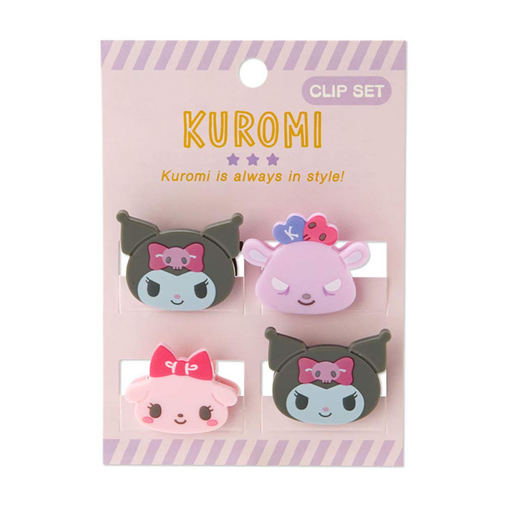Sanrio Kuromi Mini Clip Set 923397 (Mini Face)